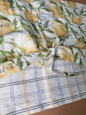 Better Homes & Gardens Lemon Window Valance Curtains